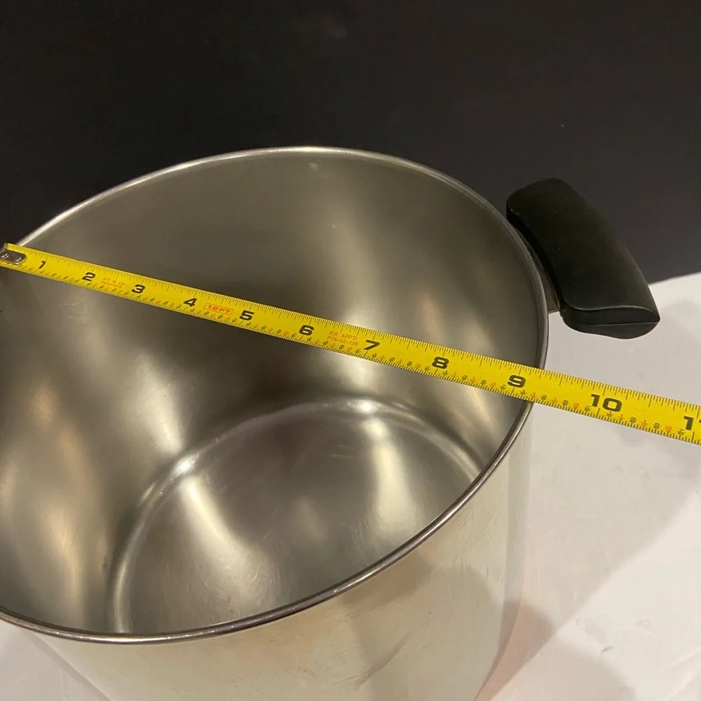VTG Copper Bottom Paul Revere Ware Stock Pot